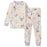 Toddler Little Gymnasts Organic Cotton Long Sleeve Pajama Set