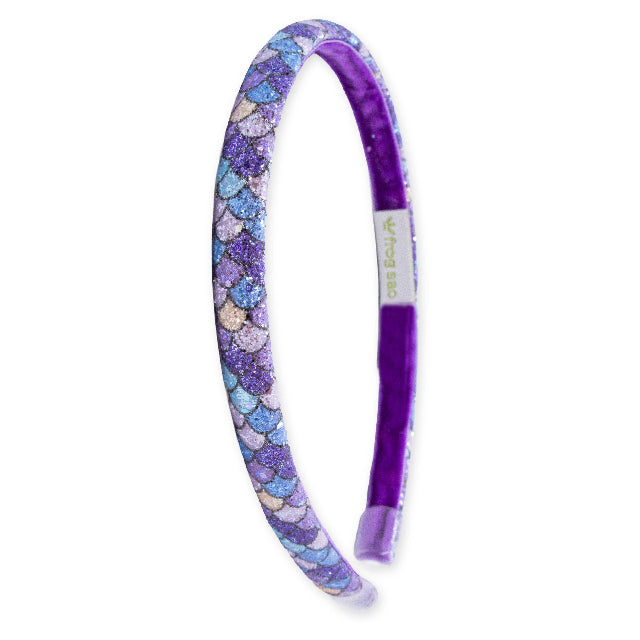 Glitter Mermaid Scale Headband, Assorted Colors