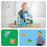 PicassoTiles 52pc Ocean Theme Magnetic Tile Building Set