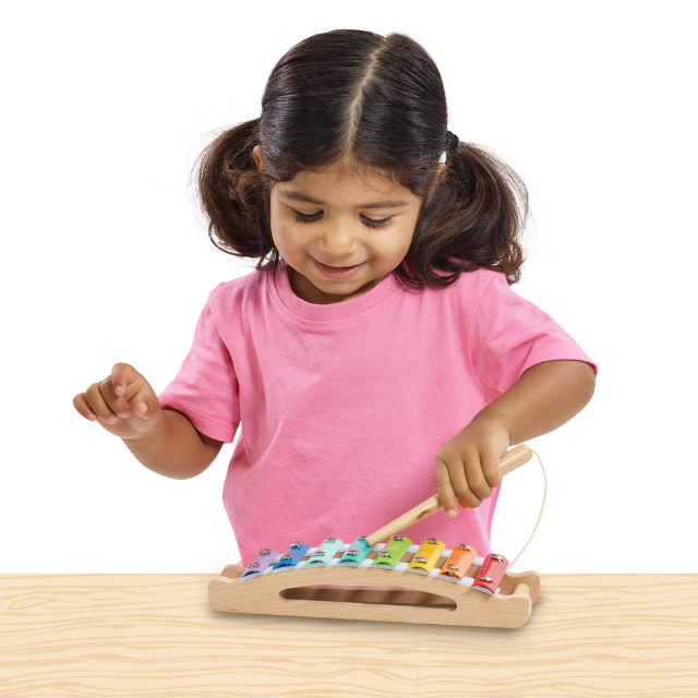 Jasey's Toy Chest Tap & Play Wooden Xylophone