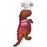 SPOT Holiday Dinosaur Plush Dog Toy, Assorted