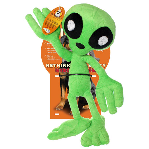 Tuffy MIGHTY Liar Alien Tough Plush Dog Toy