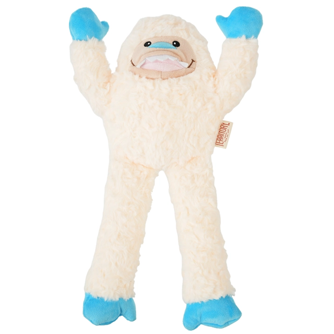 Territory Abe the Yeti Plush Dog Toy