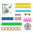 PicassoTiles 61pc Magnetic Tile Building Set with Bag