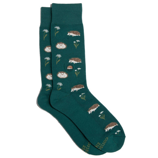 Socks that Protect Pollinators (Green Hedgehogs)