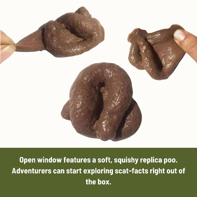 Poo Clues Kids Scat Identification Kit Outdoor Adventure Guide