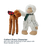 Tall Tails Yeti with Scarf Rope Body Dog Toy