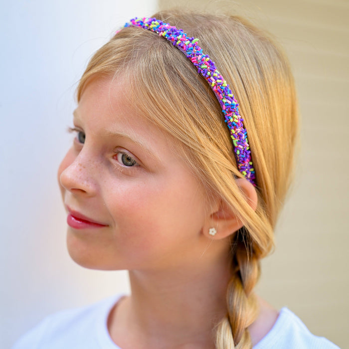 Thin Sprinkles Headband, Assorted Colors