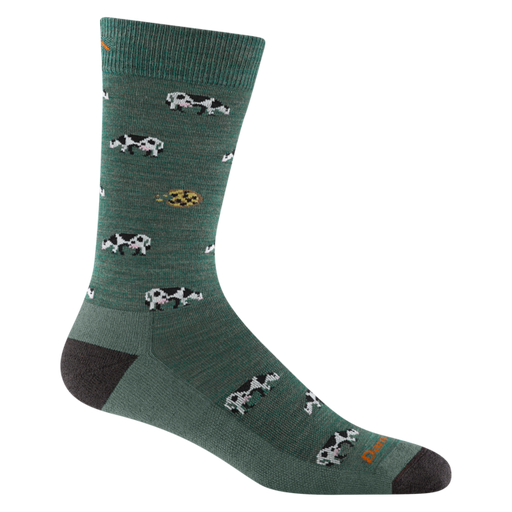 Men's Dairy Air Crew Lightweight Lifestyle Socks, Pasture