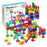 PicassoTiles 100pc Magnetic Marble Run Building Set