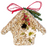 Mr. Bird Poinsettia Design Birdie Seed Cottage, Assorted