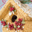 Mr. Bird Poinsettia Design Birdie Seed Cottage, Assorted