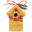 Mr. Bird Poinsettia Design Birdie Seed Cottage, Assorted