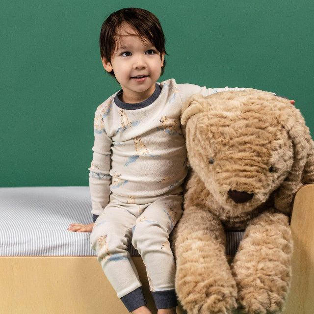 Toddler Top Dog Organic Cotton Long Sleeve Pajama Set