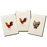 8-Piece Notecard Set: Chicken Assortment