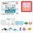 PicassoTiles 52pc Ocean Theme Magnetic Tile Building Set