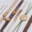 K'lani "Climb" Natural Colors with Gold Mountain Accent Hair Tie Bracelets