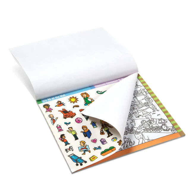 Melissa & Doug Reusable Sticker Pad - Around Town