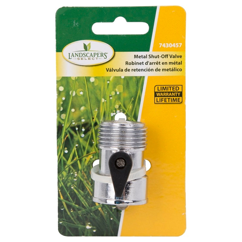 Landscapers Select Metal 3/4in Hose Shut-Off Valve