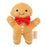 Territory Gingerbread Plush Squeaker Dog Toy