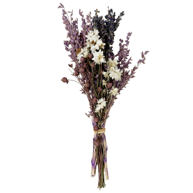 Lavender Wildflower Mini Dried Floral Bouquet