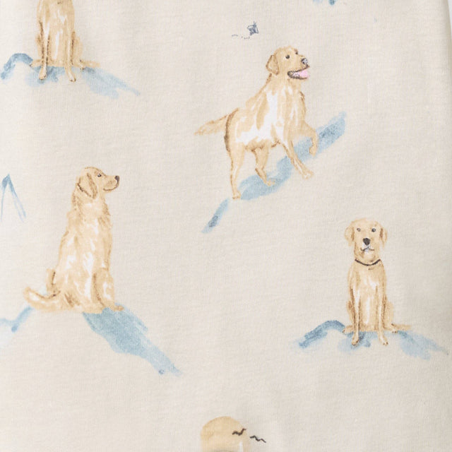 Toddler Top Dog Organic Cotton Long Sleeve Pajama Set
