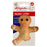 Oh Snap! Gingerbread Man Cat Toy