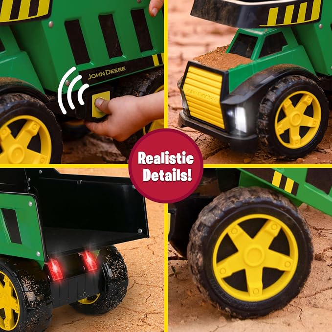 John Deere 16" Steel Toy Dump Truck
