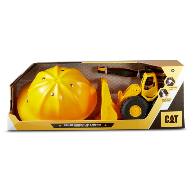CAT Assorted Construction Fleet 3-Piece Sand Set
