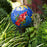 Echo Valley 10 in. Mosaic Cardinal Gazing Globe