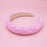 Chunky Padded Sparkly Headband, Assorted Colors