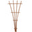Panacea 48" Tall Wooden Fan Trellis