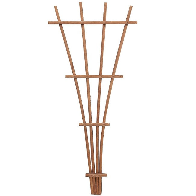 Panacea 48" Tall Wooden Fan Trellis