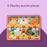 Melissa & Doug Happy Hens Push to Pop Puzzle
