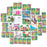 eeBoo Meadow Memory Match & Make Card Game