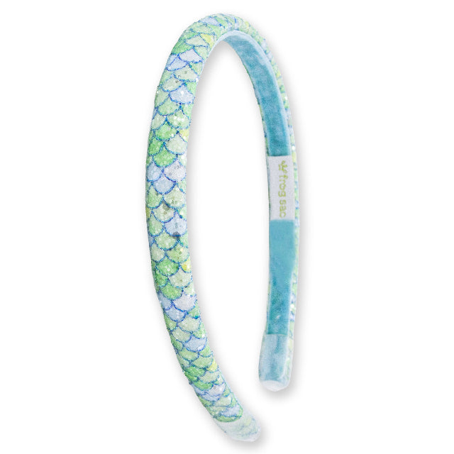 Glitter Mermaid Scale Headband, Assorted Colors