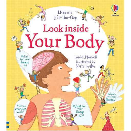 Look Inside Your Body: Interactive Human Body Flap Book For Curious Young Minds, Usborne