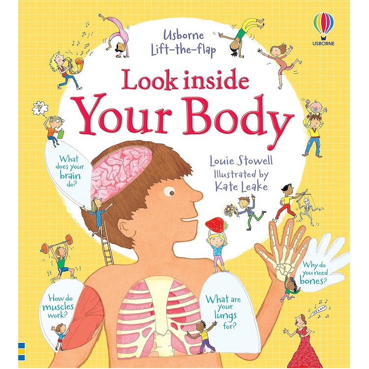 Look Inside Your Body: Interactive Human Body Flap Book For Curious Young Minds, Usborne