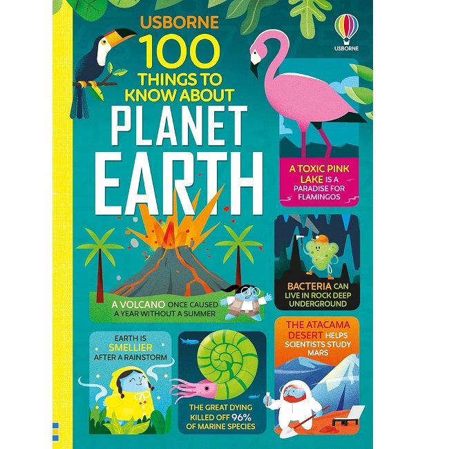 100 Things to Know About Planet Earth Book, Usborne