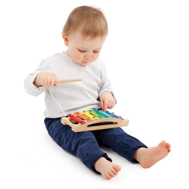 Jasey's Toy Chest Tap & Play Wooden Xylophone
