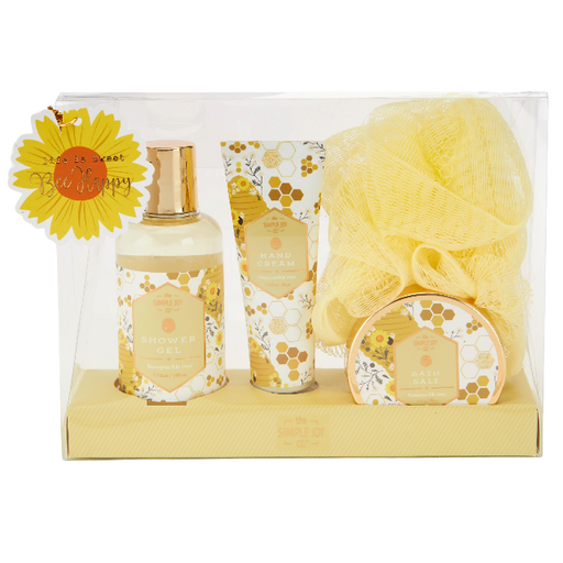The Simple Joy Co. 4 Piece Bath Gift Set