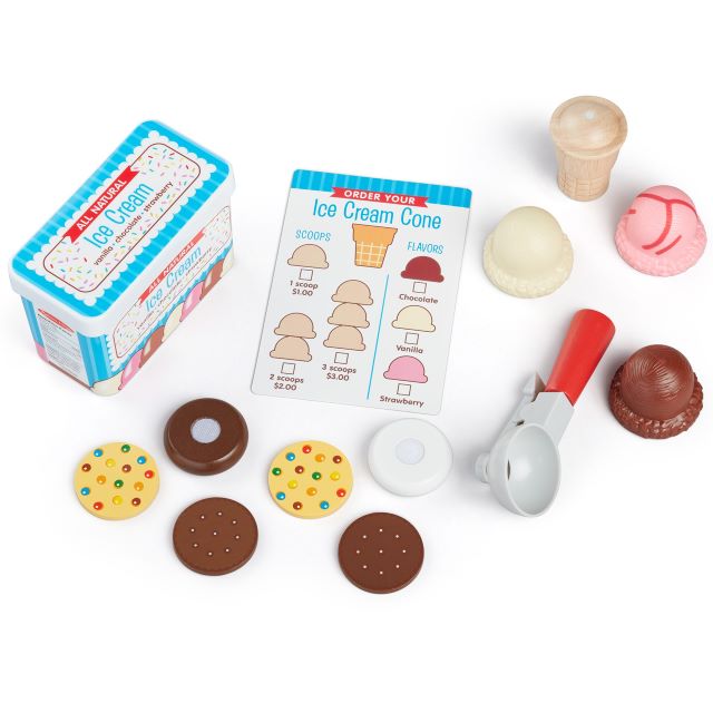 Melissa & Doug Scoops & Sandwiches Ice Cream Play Set — Ellington Agway