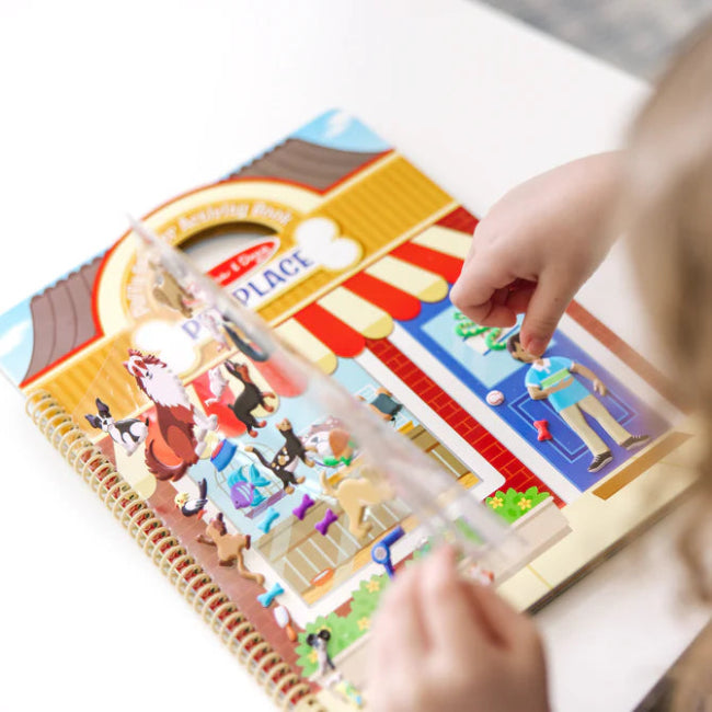 Melissa & Doug Puffy Sticker Activity Book - Pet Place