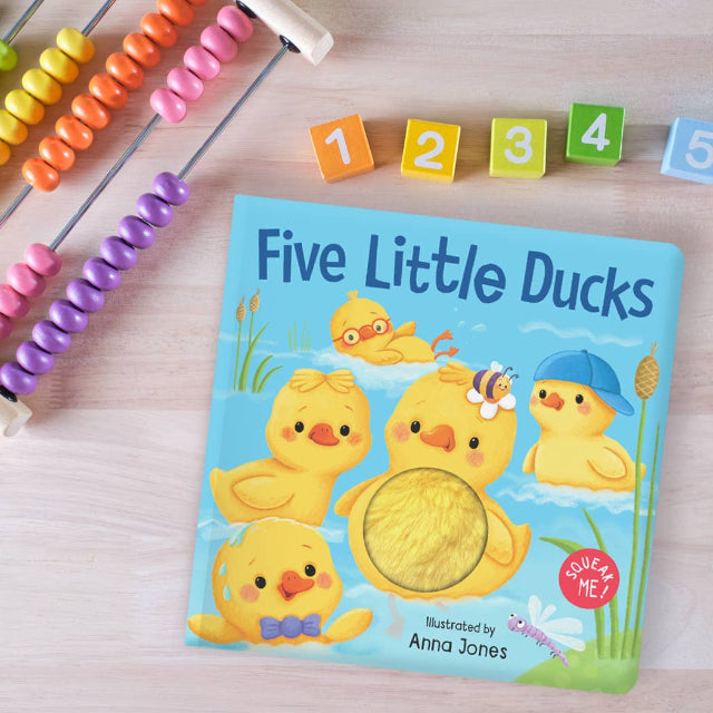 Squeak Me!: Five Little Ducks Squeaky Plush Board Book