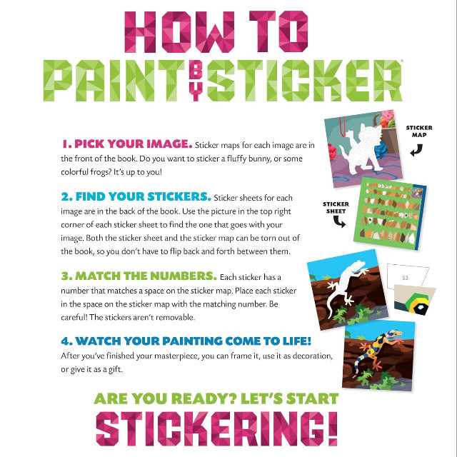 Paint by Sticker Kids: Pets