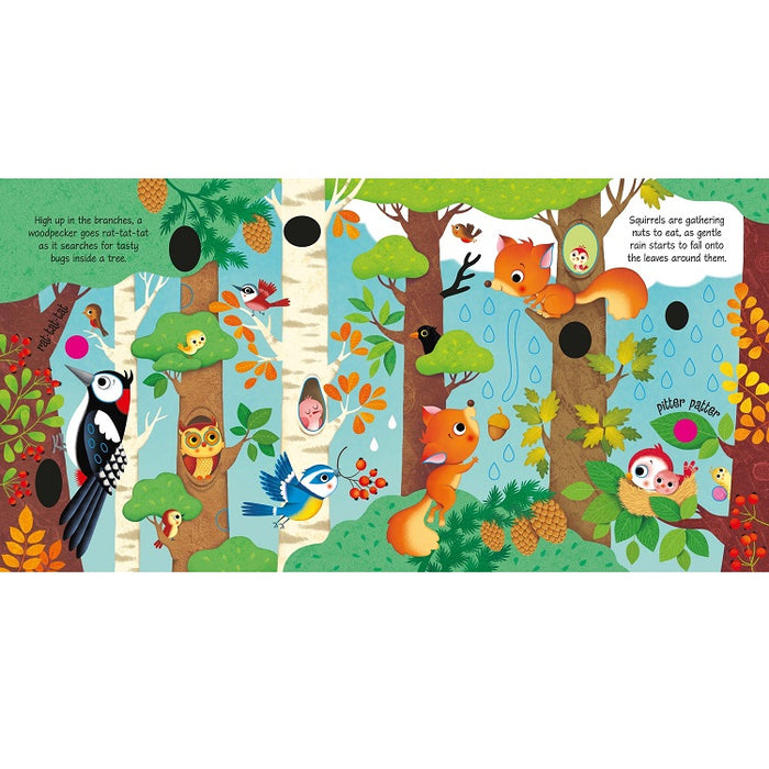 Woodland Sounds Children's Book, Usborne