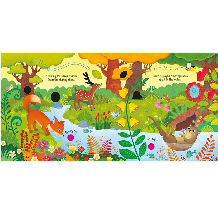 Woodland Sounds Children's Book, Usborne