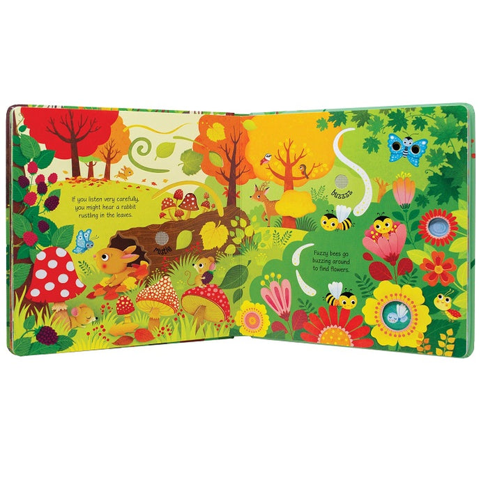 Woodland Sounds Children's Book, Usborne