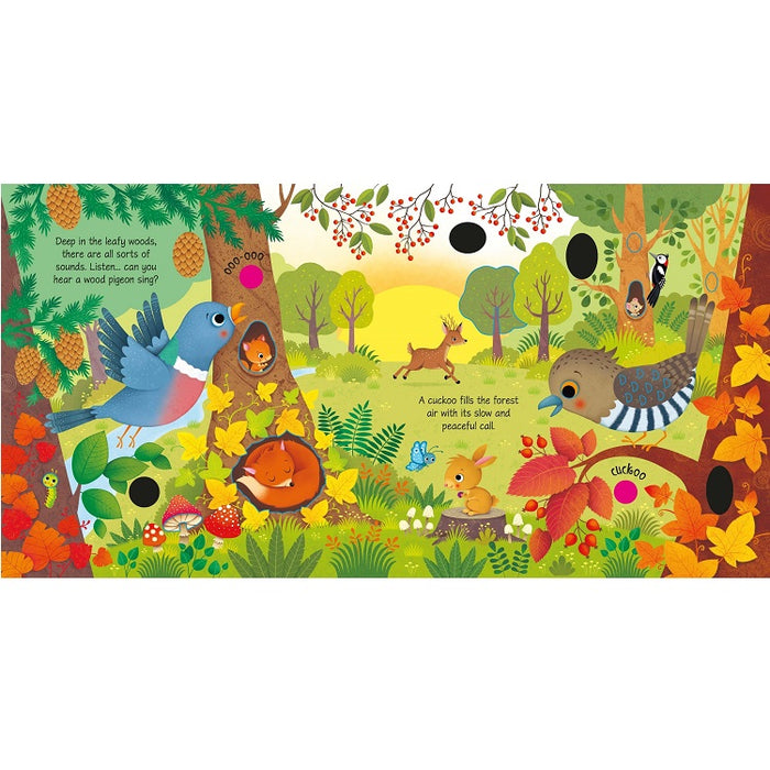 Woodland Sounds Children's Book, Usborne