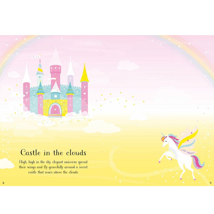 Little Sticker Dolly Dressing Unicorns Sticker Book, Usborne